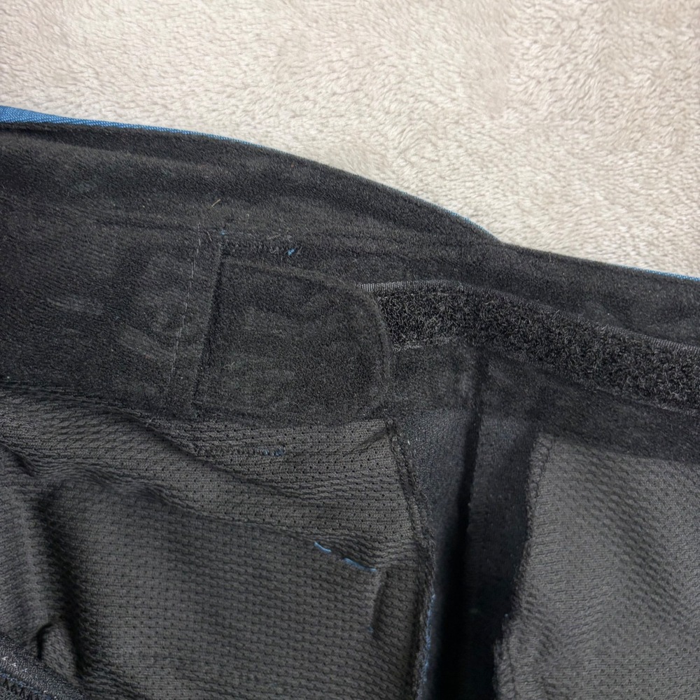 RaceFace Shorts Khyber Womens M Blue Crosshatch Mountain Bike MTB Cargo - Picture 15 of 16